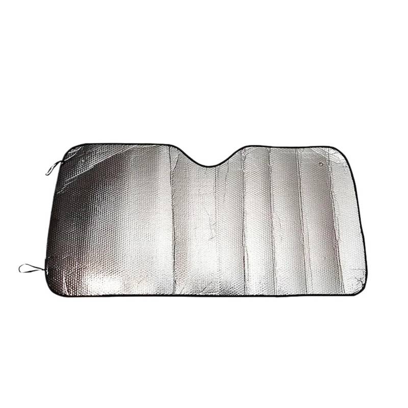 Sonnenschutz Auto Frontschild Sonnenschutz Wärmedämmung Autoschild Auto Frontscheibe Schild Schildplatte Auto Sonnenschutz Autofenster Sonnenschutz(140x70 Sunshade) von Gnshdg