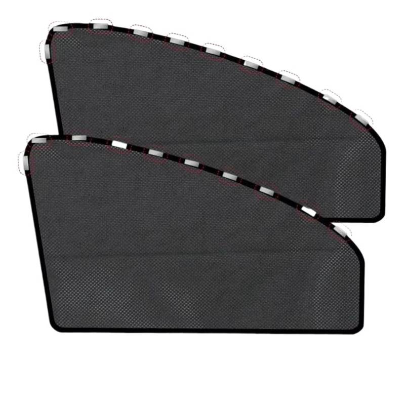 Sonnenschutz Auto Magnetische Auto-Sonnenschutzvorhänge Sommerschutz Seitenfenster-Sonnenschutz Faltbarer Auto-Sonnenschutz Vorne Und Hinten Autozubehör 2/1 Stück Autofenster Sonnenschutz(Front window von Gnshdg
