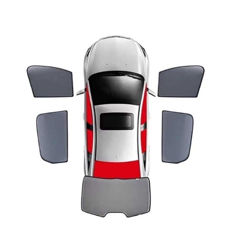 Sonnenschutz Auto Magnetischer Auto-Sonnenschutz Für Die Frontscheibe Vorhang Für Die Rückseite Der Fenster Sonnenschutzvisier Für Odyssey RC1 RC2 RC4 2014-2018 2019 Autofenster Sonnenschutz(5Piece) von Gnshdg