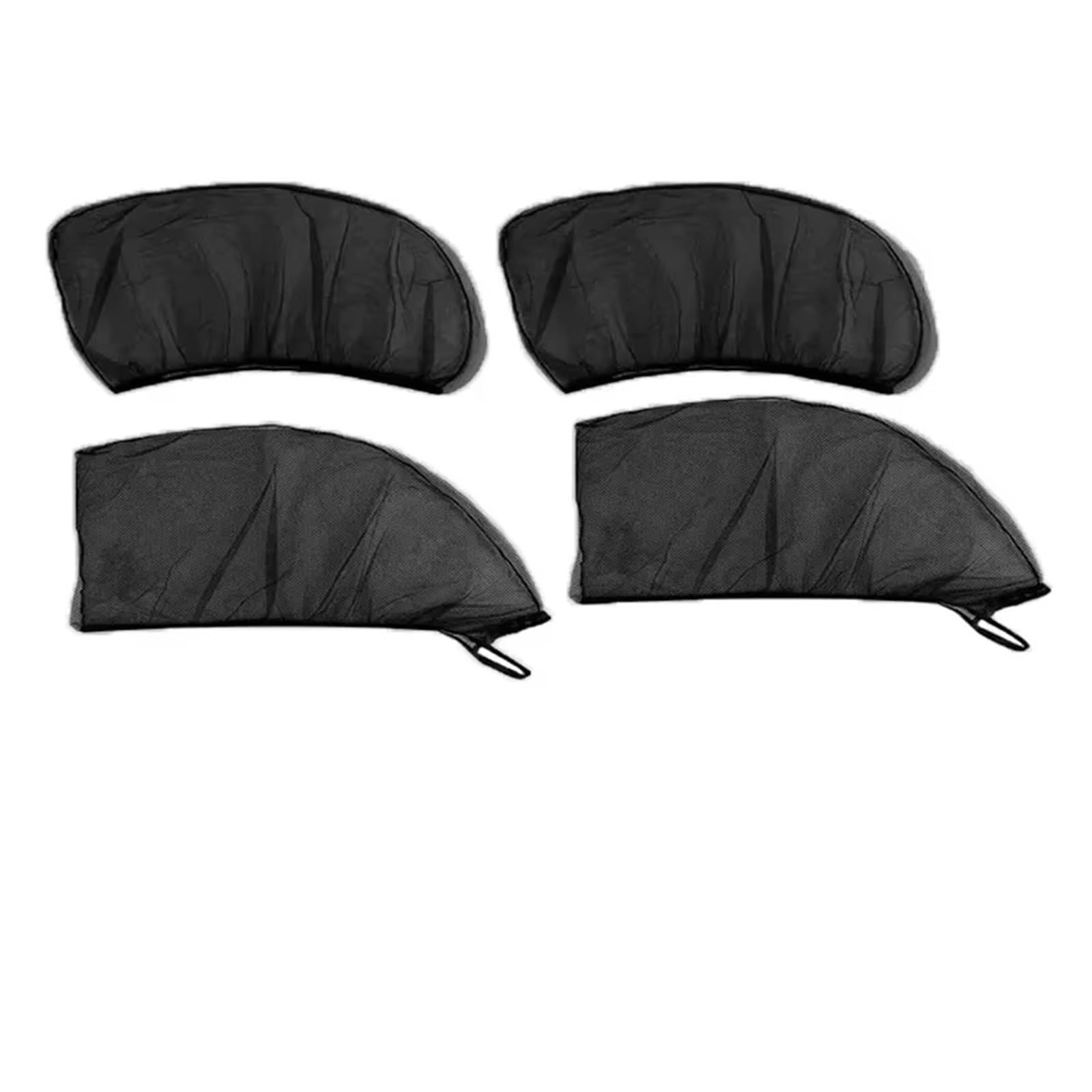 Sonnenschutz Auto SUV-Schutz Anti-Moskito Universal Auto Sonnenschutz Seitenfenster Vorhang Blackout Film Für Privatsphäre Wärmereduzierung Autofenster Sonnenschutz(Front rear-4Piece) von Gnshdg