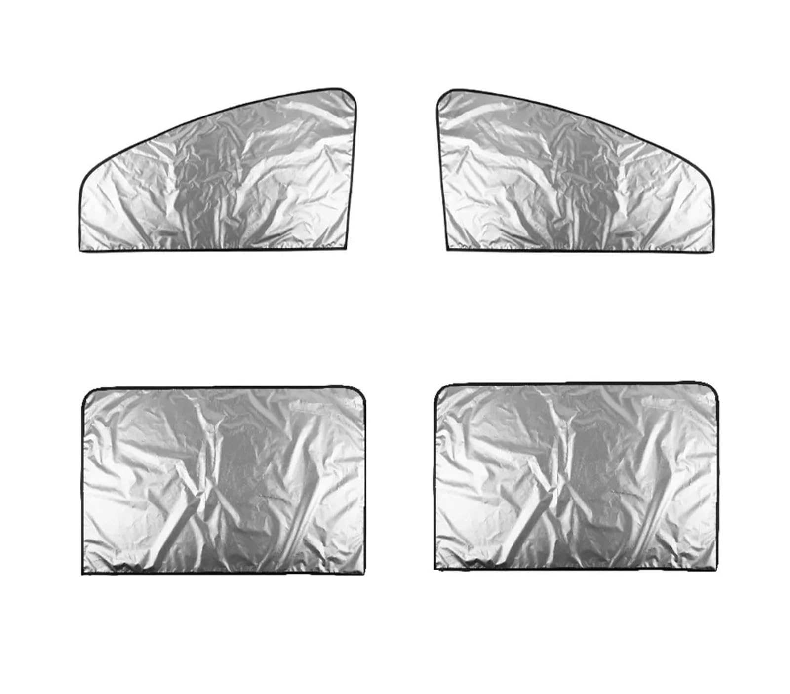 Sonnenschutz Auto Starker Magnetischer Sonnenschutz Doppelseitiger Magnetischer Autovorhang Blickdichter Auto-Sonnenschutz Sommer-Sonnenschutz 1 Paar Autofenster Sonnenschutz(4Piece taiyin Curtain) von Gnshdg