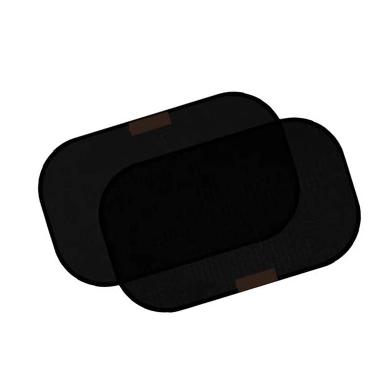 Sonnenschutz Auto Universal Auto Fenster Abdeckung Film Sonnenschutz Alle Schwarz Mesh Sonnenschutz Seite Fenster Sonnenschutz Vorhang Sunblock Mesh Auto Sonnenschutz Autofenster Sonnenschutz(Black Fi von Gnshdg