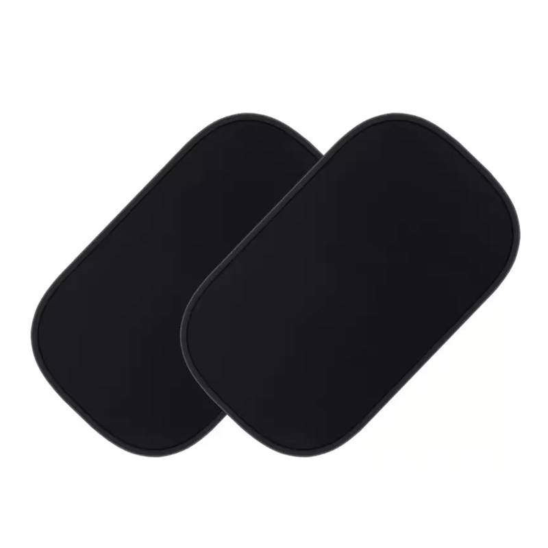 Sonnenschutz Auto Universal Auto Sonnenschutz Schutz Auto Vorhang Auto Fenster Sonnenschutz Seite Fenster Mesh Sonnenblende Sommer Schutz Film 2 STÜCK Autofenster Sonnenschutz(Black) von Gnshdg