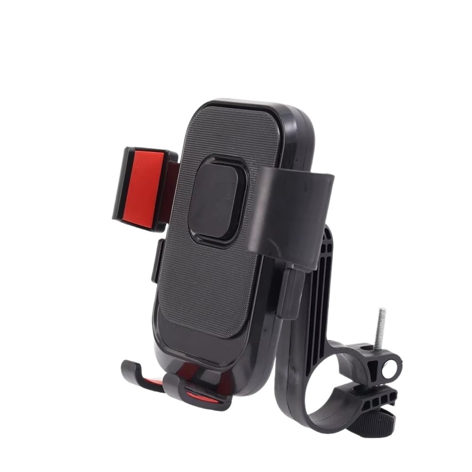 Telefonständerhalter GPS Für Verschiedene Smartphones Motorrad Anti-Vibration Navigation Handy Halter Elektrische Auto Reiten Handy Feste Halterung Navigationshalterung(Red A) von Gnshdg