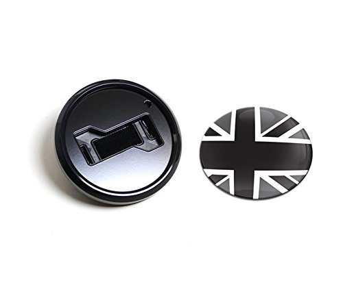 GoBadges bkc024 Flagge UK Blackjack – Magnetisch Schwarz Grill Badge Holder Combo/Universal Fit/Kein Werkzeug erforderlich/wetterfest und Autowaschanlage Sicher von GoBadges