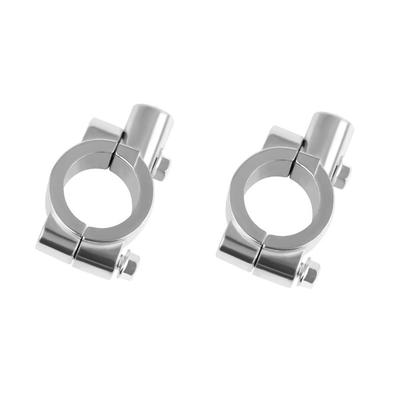 Godimg Universal Lenkerhalterung,Spiegelhalterung Motorrad,M10, Aluminium, 2 x 0.98" (25 mm) für Kawasaki Suzuki ATV 4 Wheeler Quad Dirt Pit Pocket Bike Scooter von Godimg