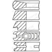 Kolbenringsatz GOETZE 08-174307-10 von Goetze