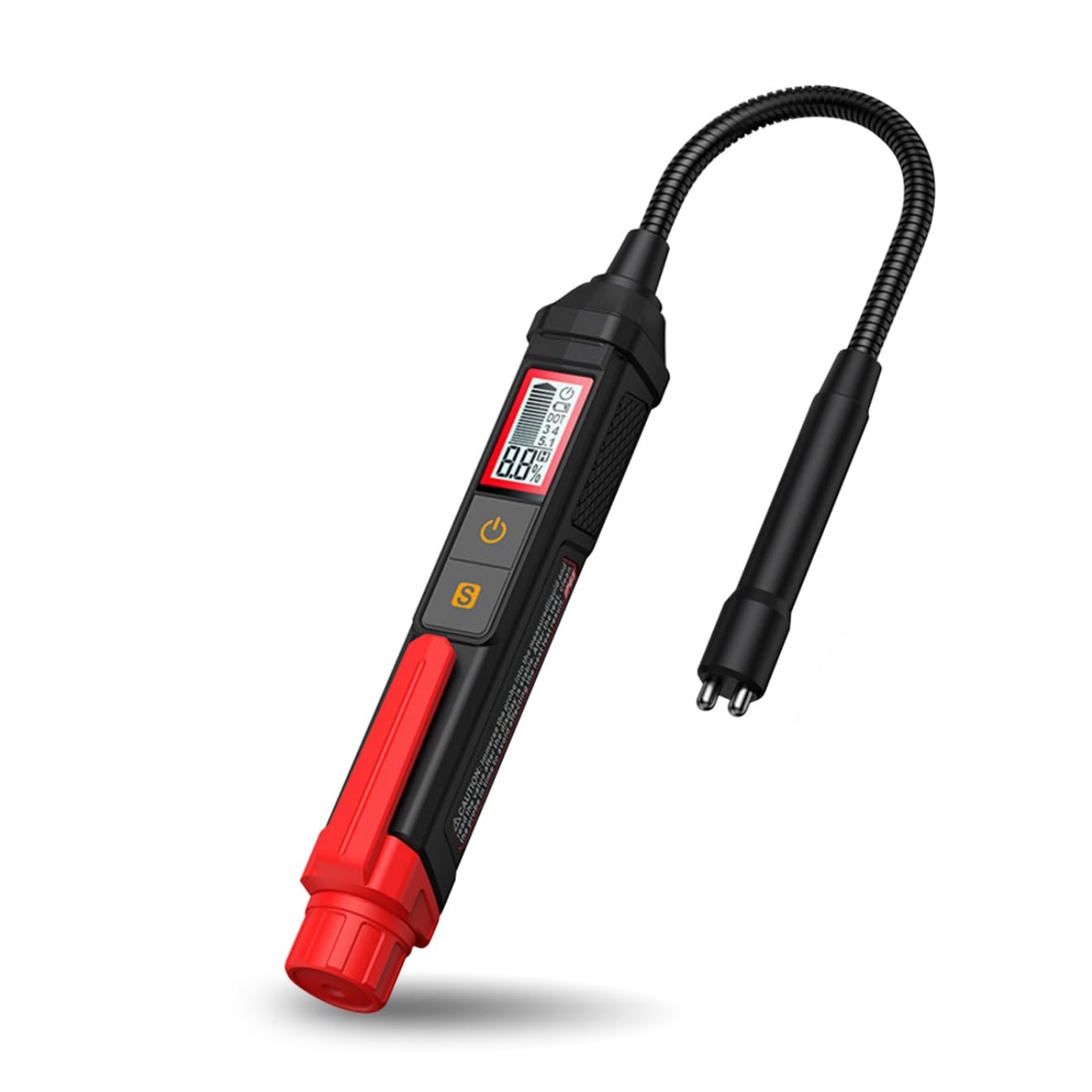 Gohytal Bremsflüssigkeitstester, Bremsflüssigkeitsprüfer Auto Geeignet für Bremsflüssigkeiten DOT3 DOT4 DOT5 mit LED Anzeige Brake Fluid Tester für Auto Fahrzeug Bremsflüssigkeit Tester Stift Gohytal Bremsflüssigkeitstester, Bremsflüssigkeitsprüfer Auto Geeignet für Bremsflüssigkeiten DOT3 DOT4 DOT5 mit LED Anzeige Brake Fluid Tester für Auto Fahrzeug Bremsflüssigkeit Tester Stift von Gohytal