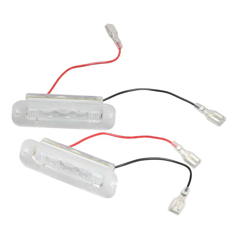 2x LED PREMIUM Kennzeichenbeleuchtung SMD für Mercedes W461 W463 G500 G550 G55 G63 (Modelle 09/1989-06/2012) von Goingfast GmbH