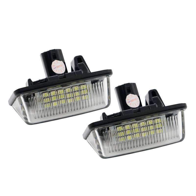 2x LED PREMIUM Kennzeichenbeleuchtung SMD für Toyota Corolla E11 Crown S180 Noah Voxy R70G von Goingfast GmbH