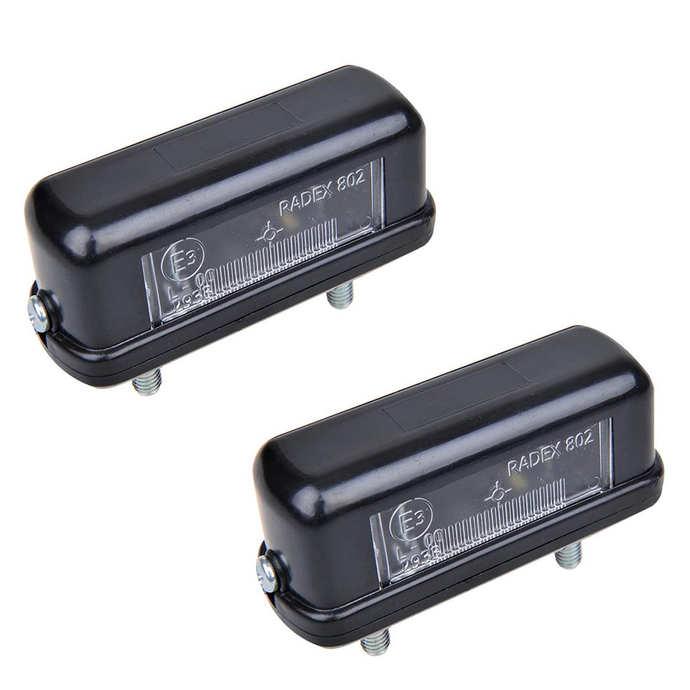 2x Universal Kennzeichenleuchten Kennzeichen PKW Anhänger Wohnwagen Wohnmobil 2x Universal Kennzeichenleuchten Kennzeichen PKW Anhänger Wohnwagen Wohnmobil von Goingfast GmbH
