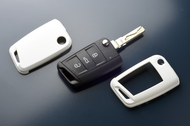 Key Cover Gehäuse in Weiss Klapp Schlüssel Fernbedienung für VW Golf 7 VII von Goingfast GmbH