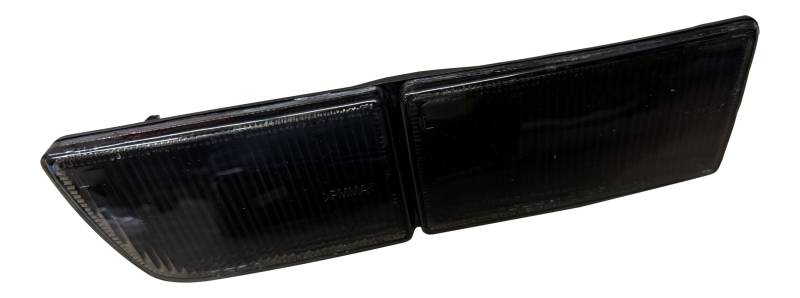 LINKS Lange Blende Doppelblende für Frontblinker Schwarz Smoke für VW Golf 3 III / Vento ab 1991-1999 von Goingfast GmbH