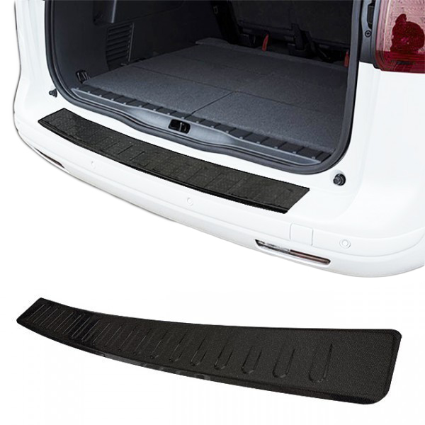Premium Edelstahl Ladekantenschutz Schutz Schwarz für Mitsubishi ASX ab 2010- von Goingfast GmbH