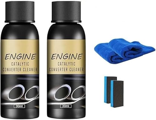 Bling-Furnitureshop Catalytic Converter & Fuel System Cleaner, Catalytic Convertor Cleaner, Engine Performance Optimization - Engine Carbon Removal (2pcs) von Gokame