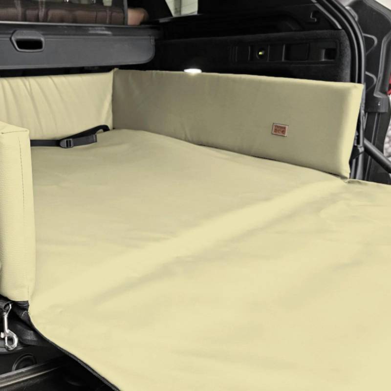 Golden Dog Kofferraum Matte Hundebett Schutzmatte Hunde Autositz Autoschondecke Kunst Leder von Golden Dog