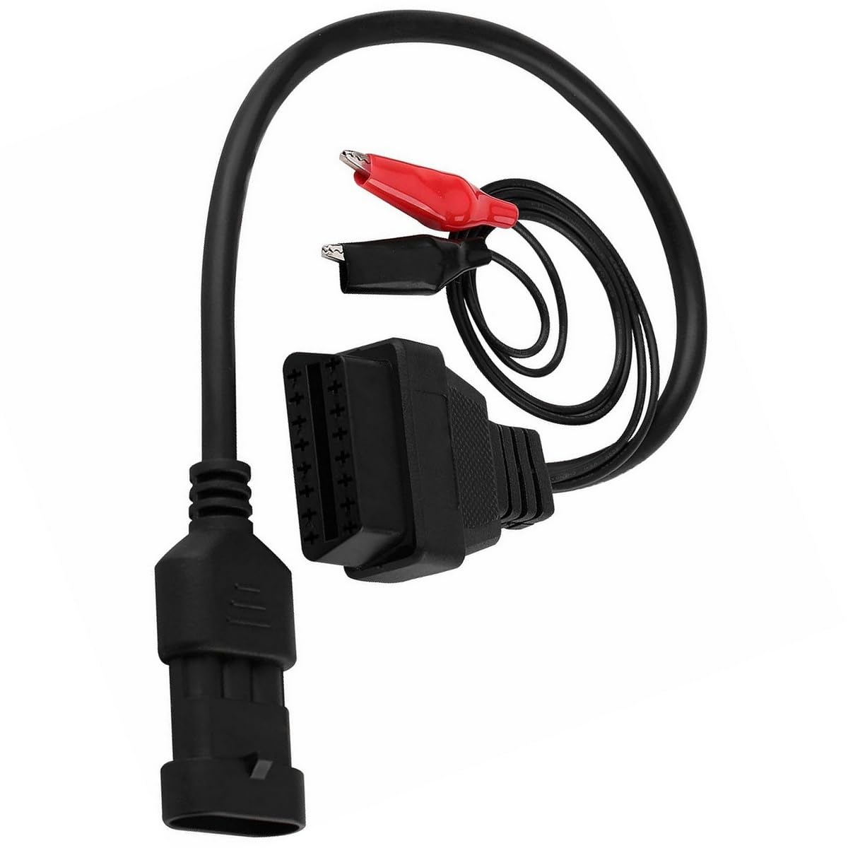 Goliton® OBD2 3 Pin auf FIAT 16 Pin Adapter OBDII Stecker von GOLITON