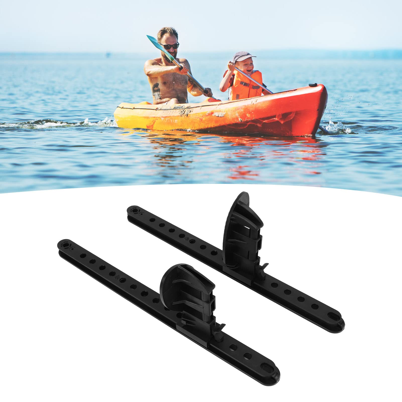 Gonetre 1 Paar Kajak Fußpedale Verstellbare Fußpedale arretierbare Fußpedale Kunststoff-Surfbrett fußpedale für Kajak Boote, Kanus, Pedale, Paddleboard Paddelzubehör Gonetre 1 Paar Kajak Fußpedale Verstellbare Fußpedale arretierbare Fußpedale Kunststoff-Surfbrett fußpedale für Kajak Boote, Kanus, Pedale, Paddleboard Paddelzubehör von Gonetre