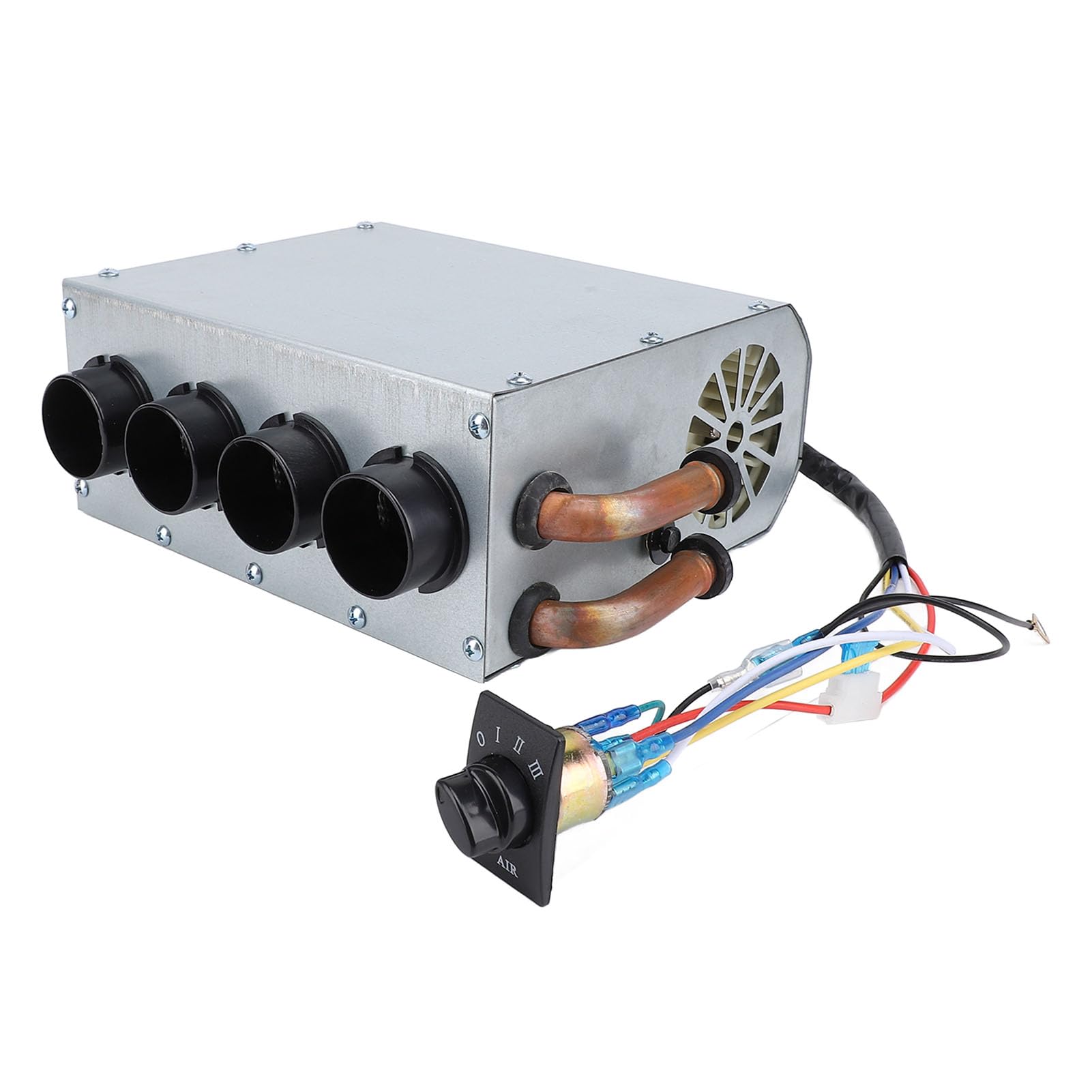 Universelle Underdash -Heizung 12V Schnellheizung Effizientes Abtauungs -Kit mit 4 Lüftungsschlitzen und 3 -Geschwindigkeitsschalter für Autos Trucks Boote RVS Bagger Ernte Universelle Underdash -Heizung 12V Schnellheizung Effizientes Abtauungs -Kit mit 4 Lüftungsschlitzen und 3 -Geschwindigkeitsschalter für Autos Trucks Boote RVS Bagger Ernte von Gonetre