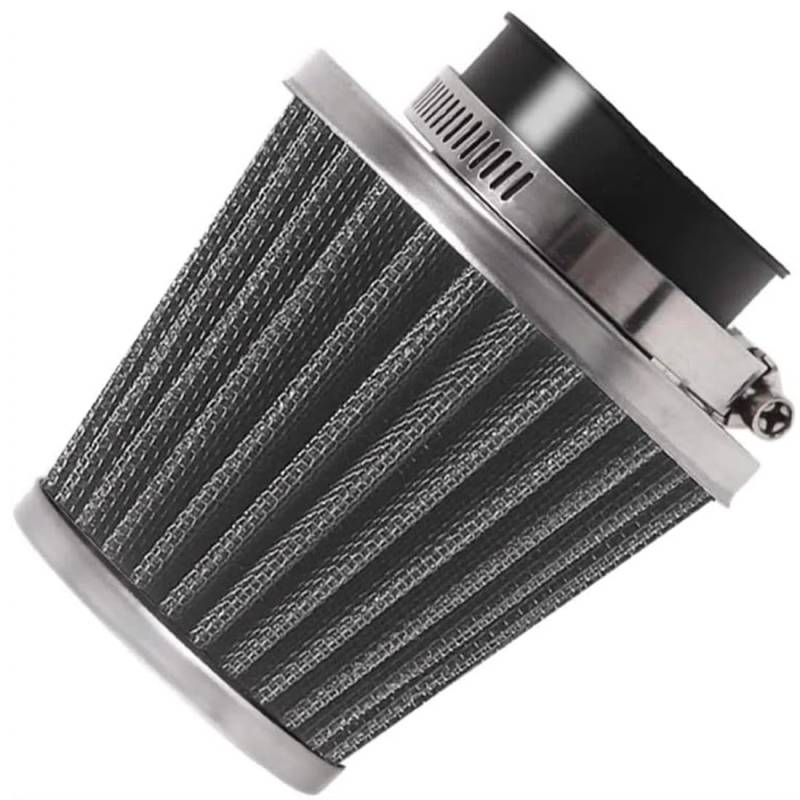 Evermotor Universal Doppelschicht Stahl Filter Luftfilter 42mm 43mm 44mm für Motorrad Scooter ATV Moped von evermotor