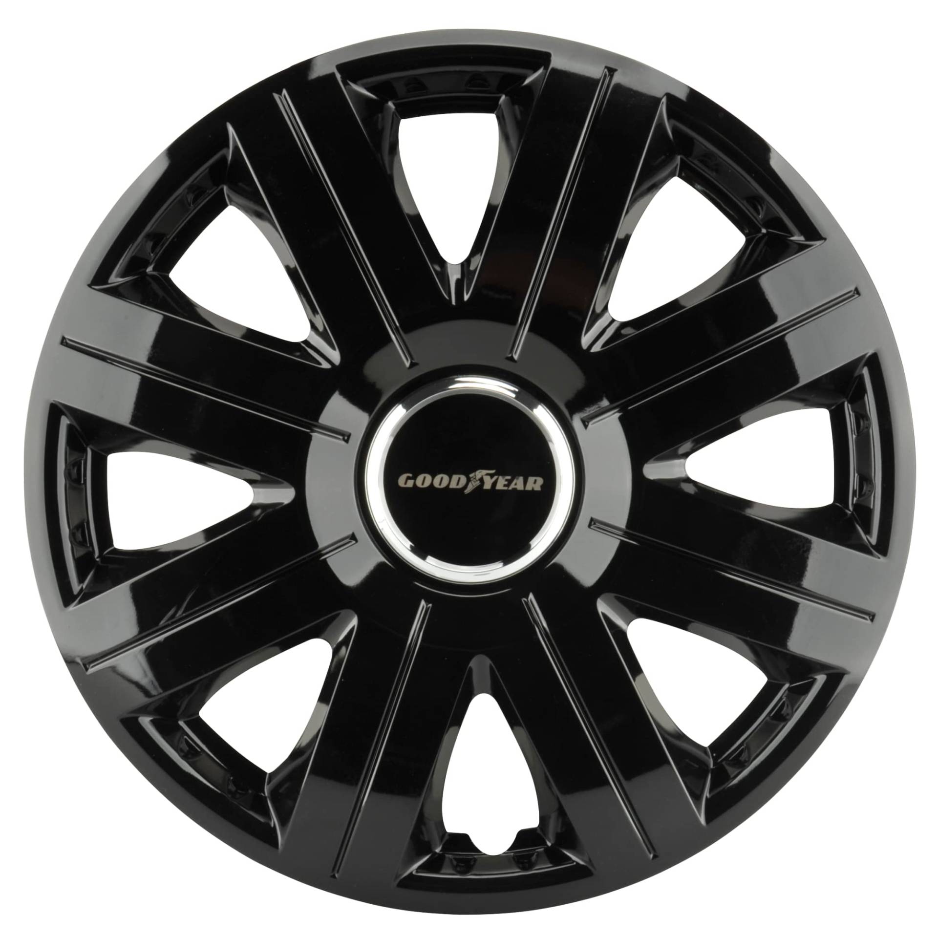 Goodyear Radzierblenden Flexo, Radkappen, 13 Zoll, schwarz, 4 Stück, flexibles Material, für den perfekten Alufelgen-Look Goodyear Radzierblenden Flexo, Radkappen, 13 Zoll, schwarz, 4 Stück, flexibles Material, für den perfekten Alufelgen-Look von Goodyear