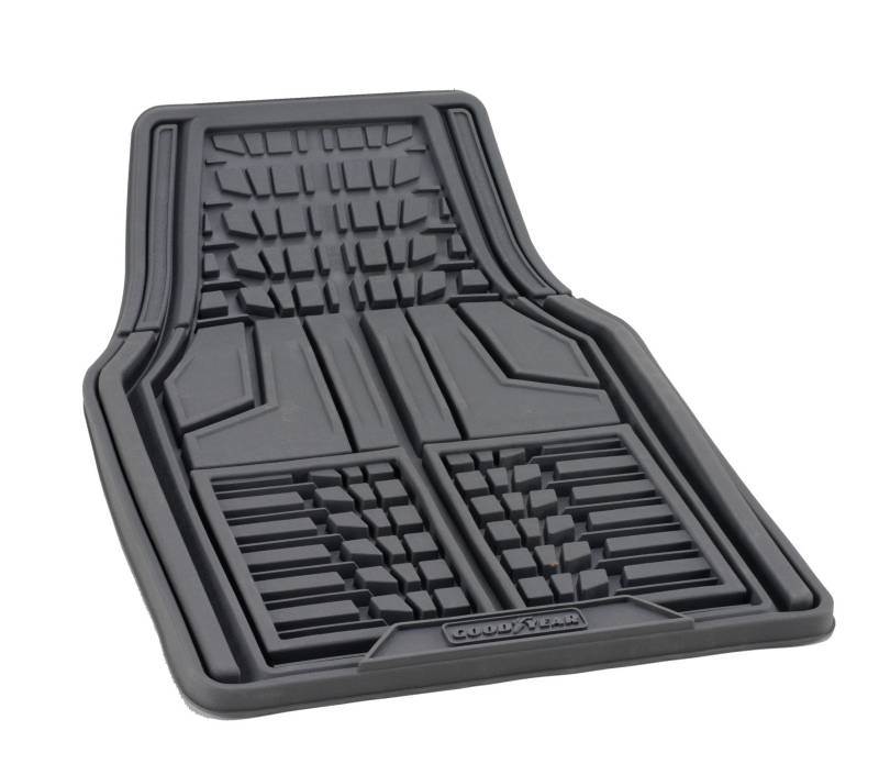 GoodYear 77116 – Universal-Fußmatten aus Gummi für vorne, Grau von GoodYear