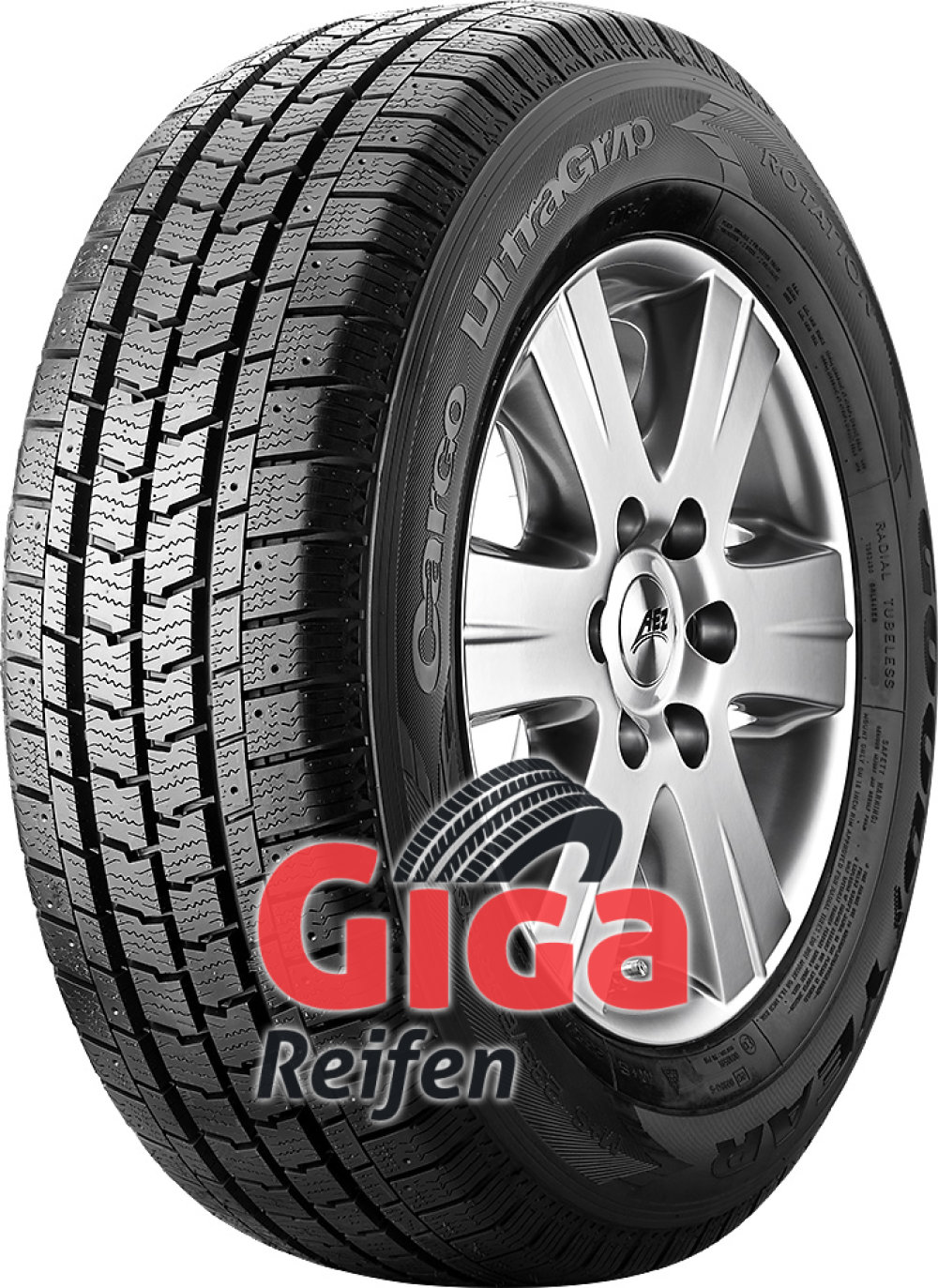Goodyear Cargo UltraGrip 2 ( 205/65 R16C 107/105T 8PR, bespikebar ) von Goodyear