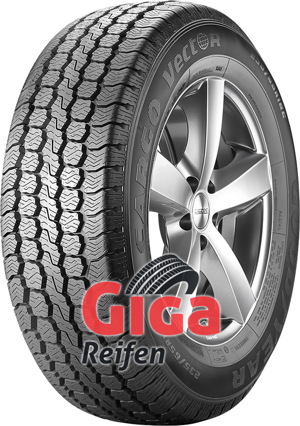 Goodyear Cargo Vector ( 215/60 R17C 109/107T 6PR Doppelkennung 104H ) von Goodyear