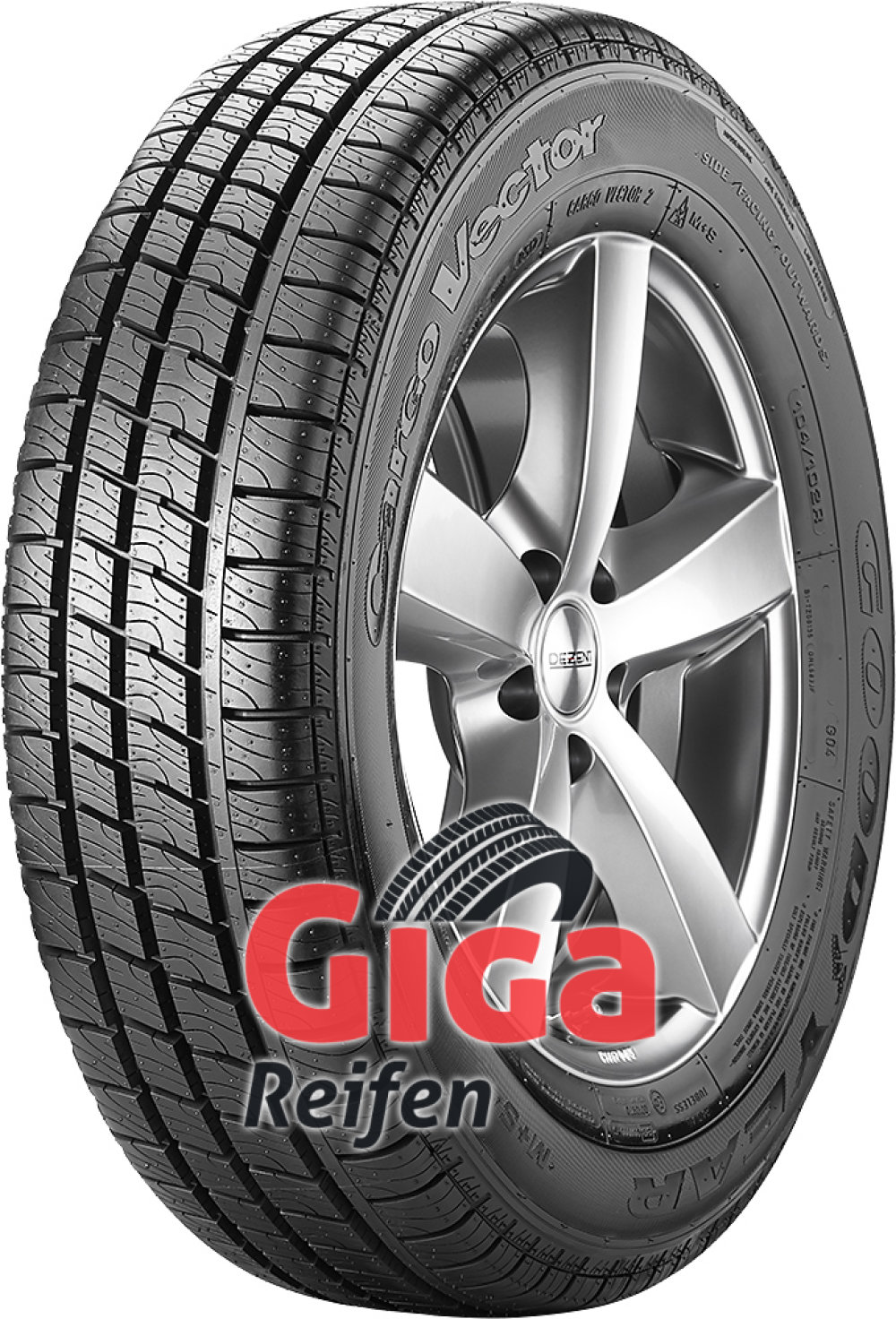 Goodyear Cargo Vector 2 ( 215/60 R17C 109/107T 8PR Doppelkennung 104H, EVR ) von Goodyear