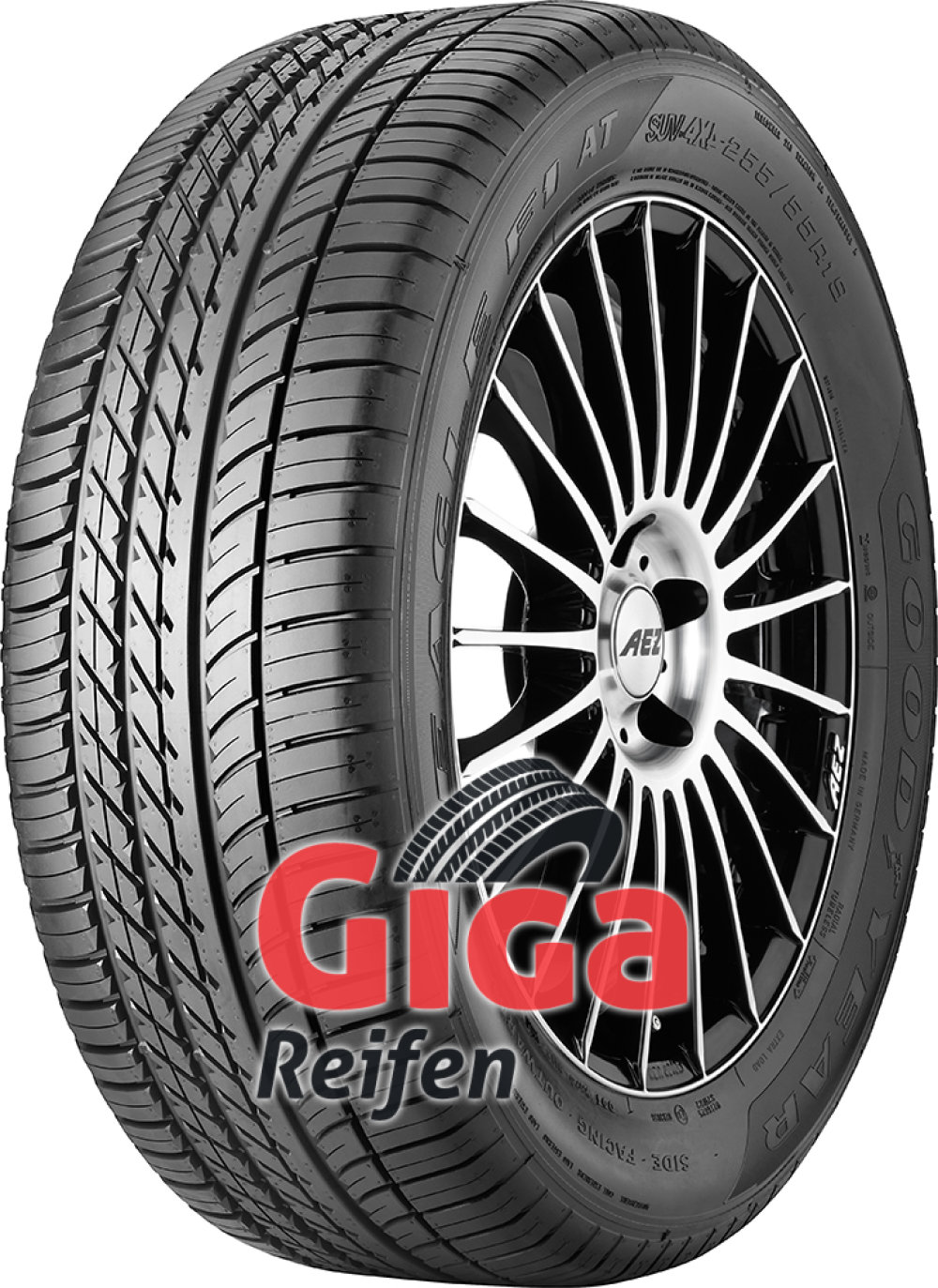 Goodyear Eagle F1 Asymmetric AT ( 255/50 R20 109W XL EVR, J, LR, SUV ) von Goodyear