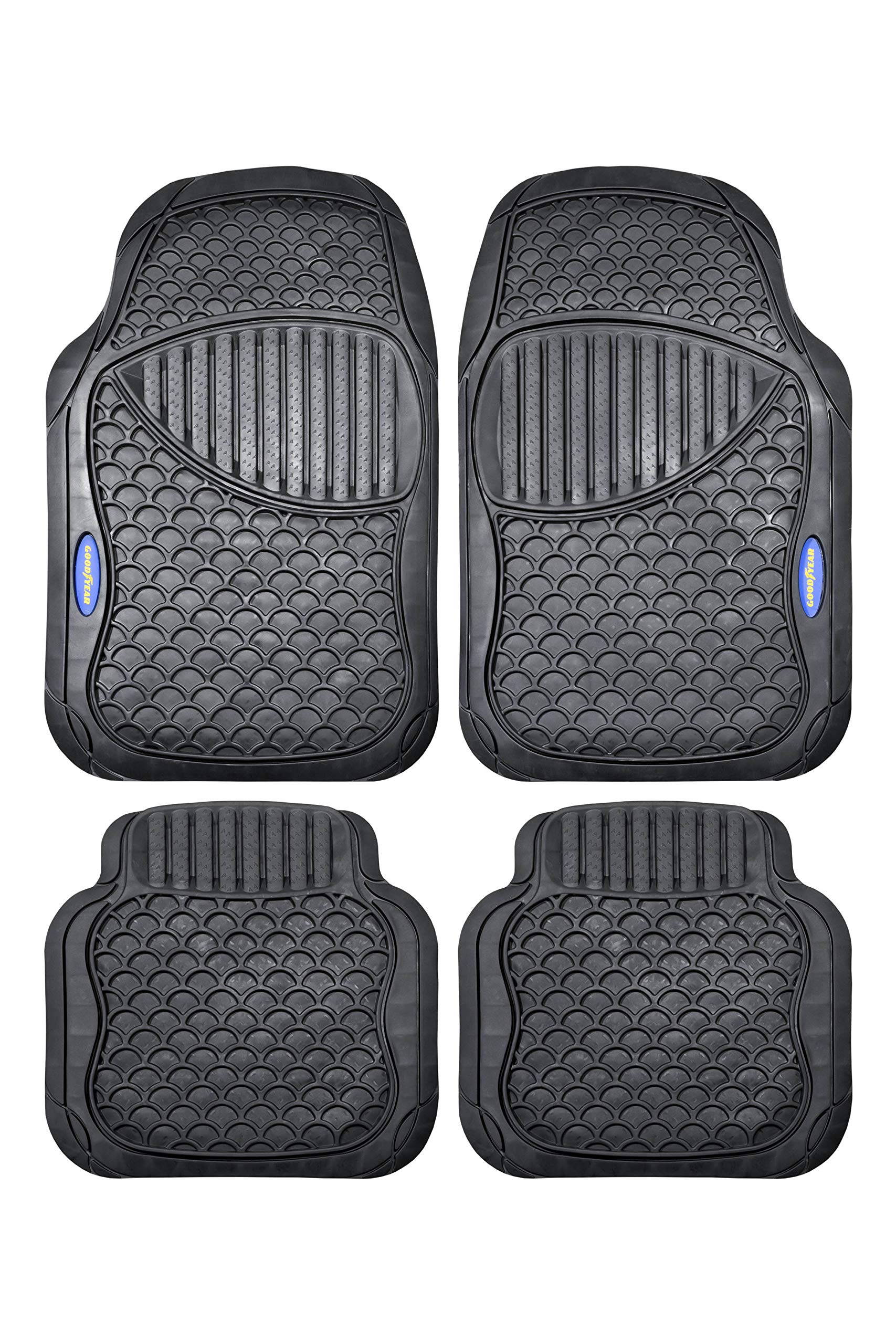 Goodyear GOD9020 Teppichmatten, SCHWARZ GY, Set of 4, Nero Goodyear GOD9020 Teppichmatten, SCHWARZ GY, Set of 4, Nero von Goodyear