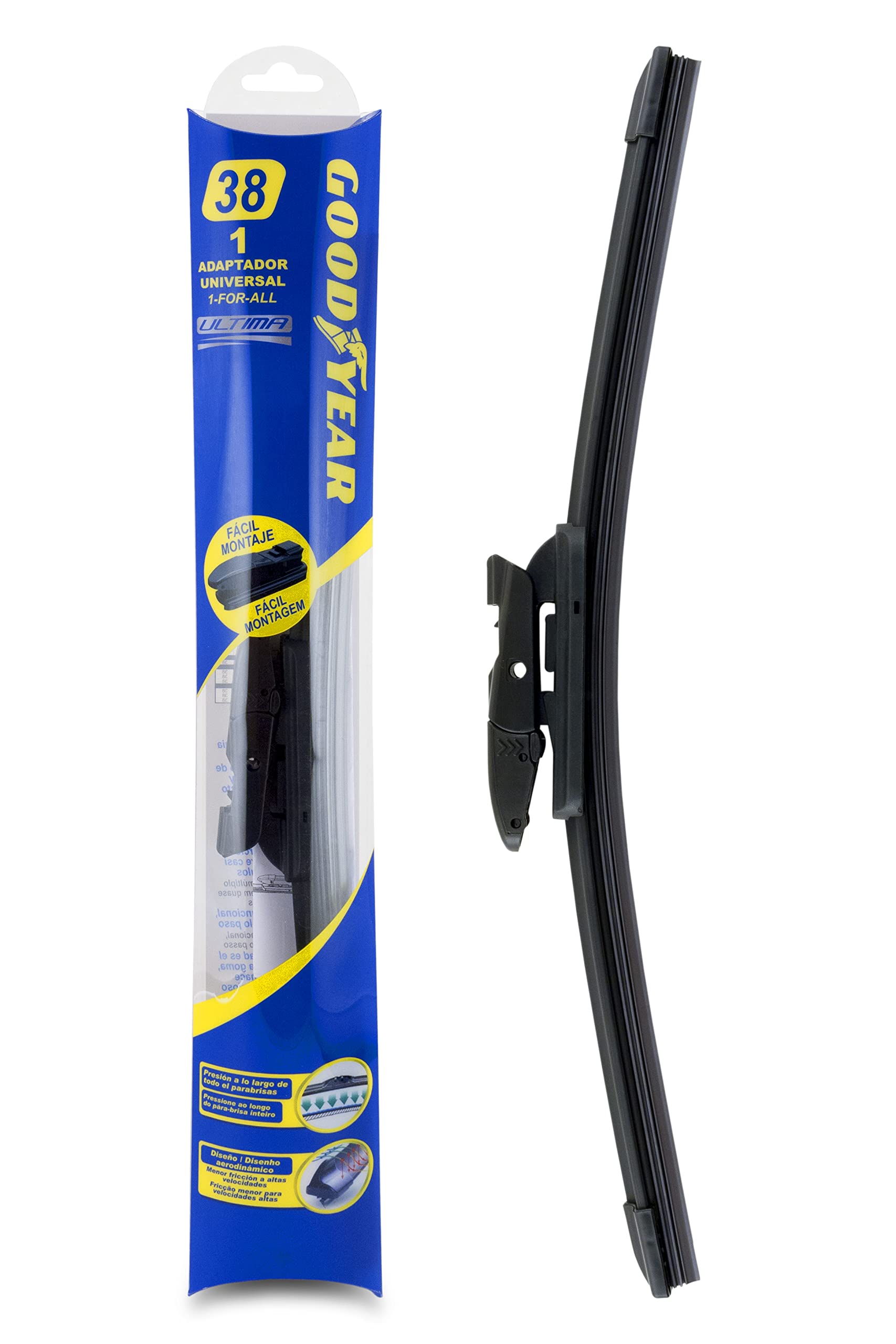 Goodyear GODESC00038 Wischerblätter, 15" / 38 CM Goodyear GODESC00038 Wischerblätter, 15" / 38 CM von GOODYEAR