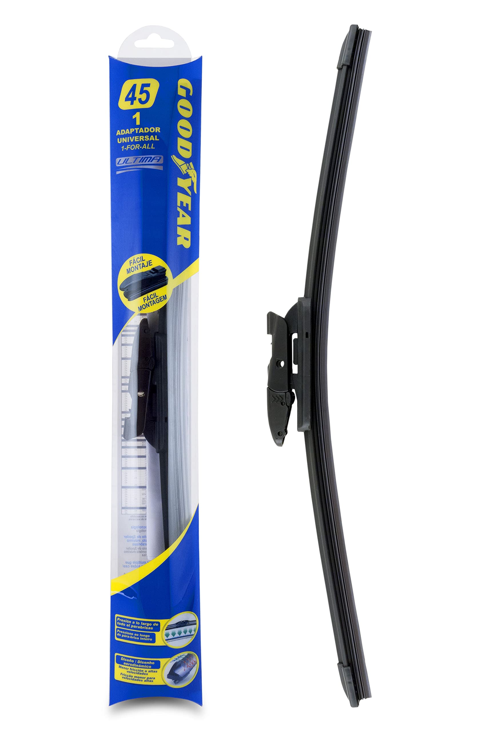 Goodyear GODESC00045 Wischerblätter, 18" / 45 CM Goodyear GODESC00045 Wischerblätter, 18" / 45 CM von GOODYEAR