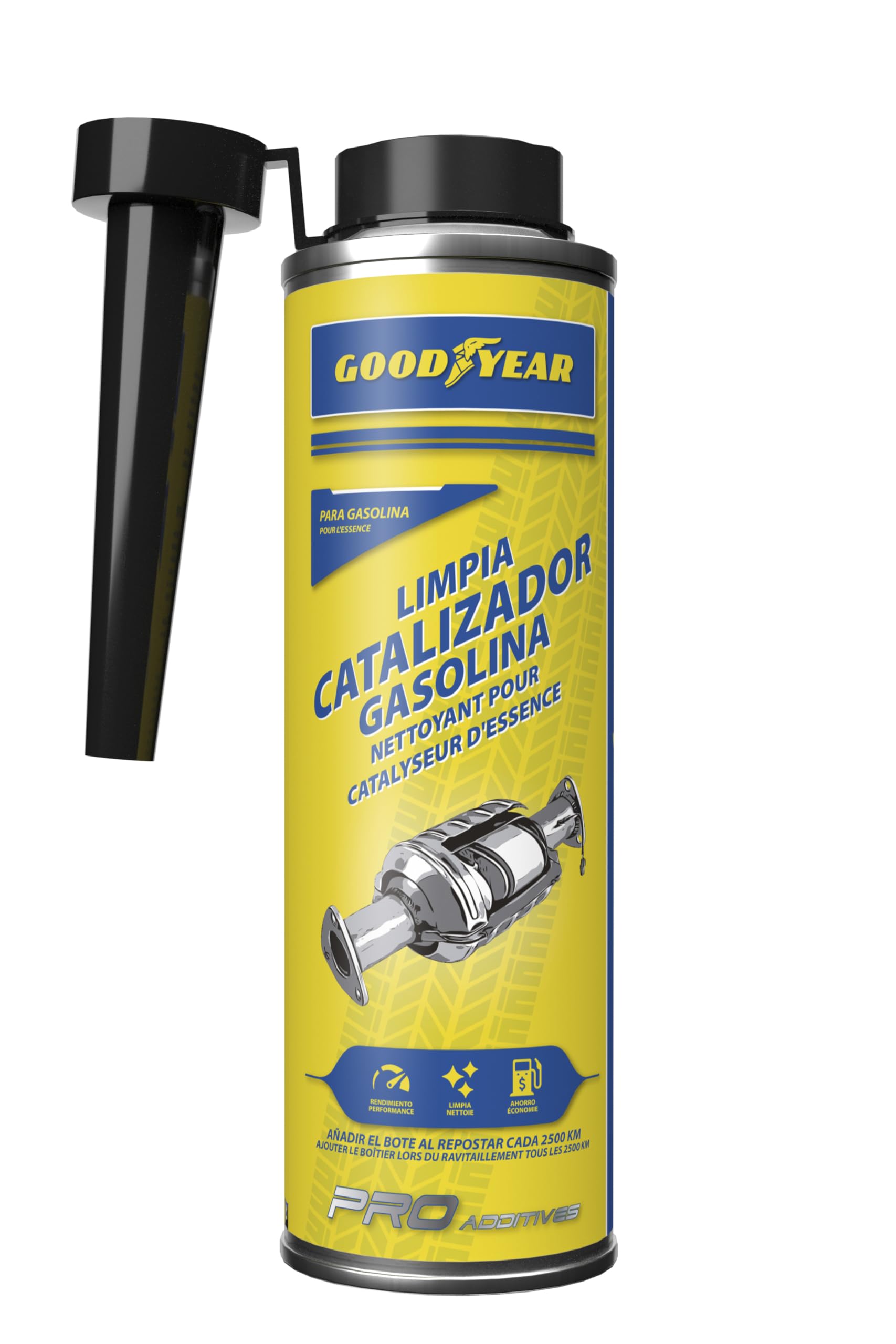 Goodyear Katalysatorreiniger Benzin Goodyear Pro Additives. Benzinzusatz 300 ml. von Goodyear