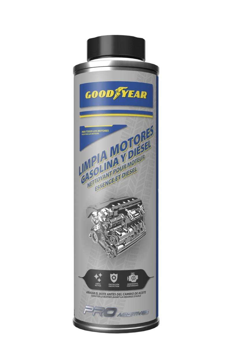 Goodyear Motorreiniger Benzin und Diesel Goodyear Pro Additives. Motoröl-Zusatz 300 ml. von Goodyear