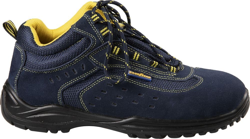 Goodyear Schuhe Unfallverhütung Schuhe S1P Hoch Metall Free aus Leder Scam. TG.43 Goodyear Schuhe Unfallverhütung Schuhe S1P Hoch Metall Free aus Leder Scam. TG.43 von Goodyear