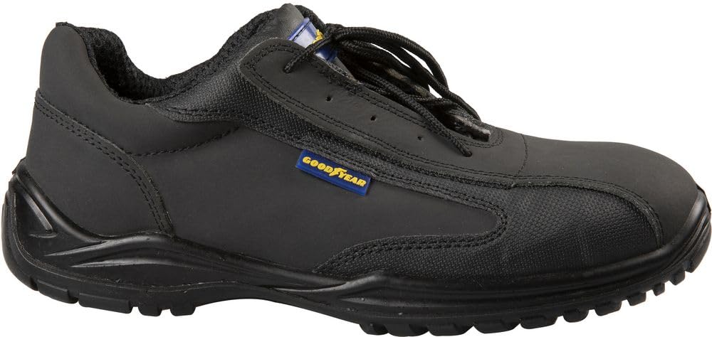 Goodyear S3 metallfreie Sicherheitsschuhe aus schwarzem Veloursleder Nummer 43 Goodyear S3 metallfreie Sicherheitsschuhe aus schwarzem Veloursleder Nummer 43 von Goodyear