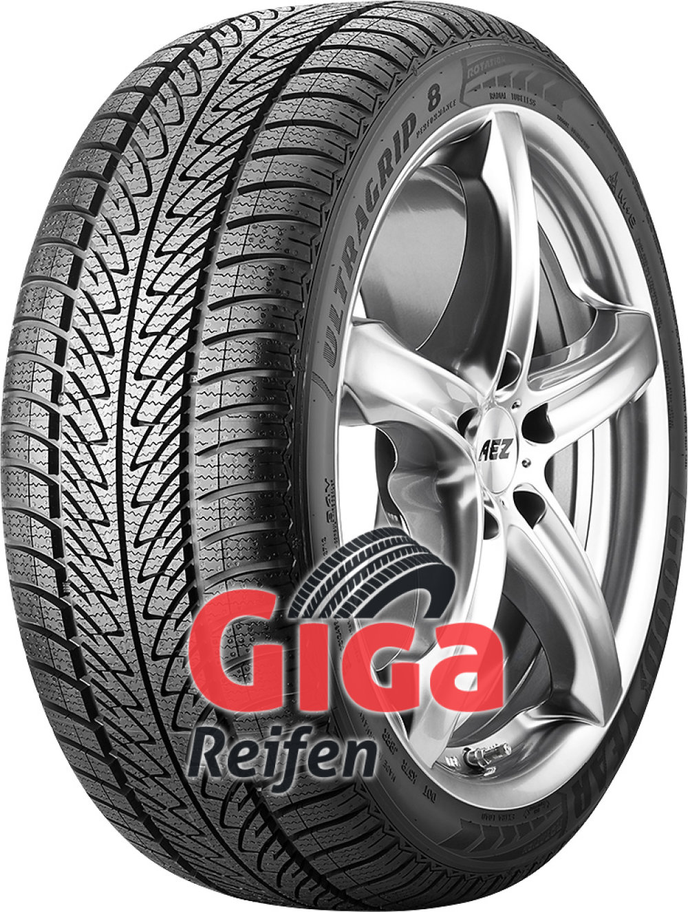 Goodyear UltraGrip 8 Performance ( 225/55 R17 97H * ) von Goodyear