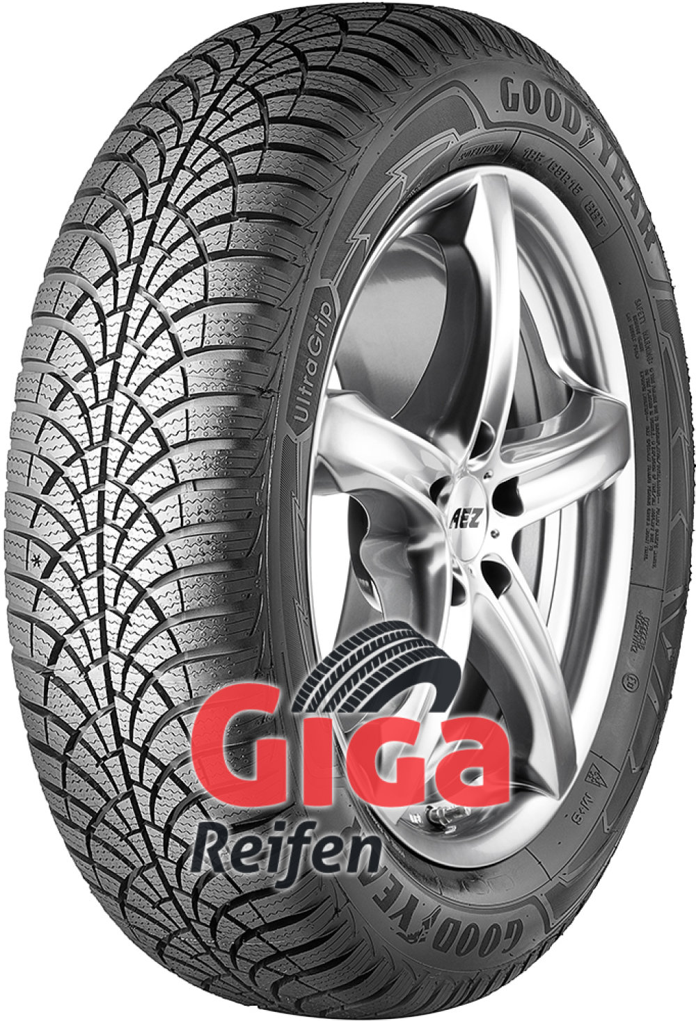 Goodyear UltraGrip 9+ ( 195/55 R16 91H XL ) von Goodyear