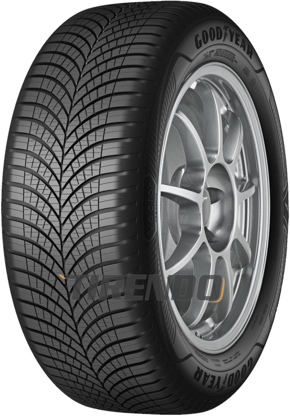 Goodyear Vector 4 Seasons Gen-3 SUV ( 255/45 R19 104W XL EVR ) von Goodyear