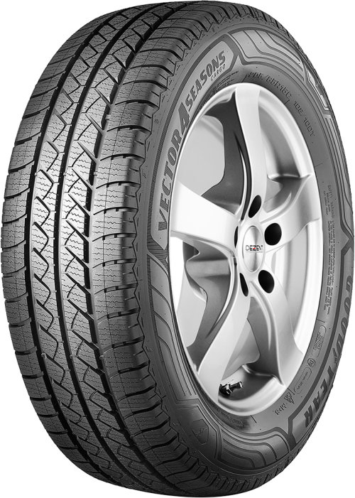 Goodyear Vector 4Seasons Cargo ( 205/65 R15C 102/100T 6PR EVR ) von Goodyear