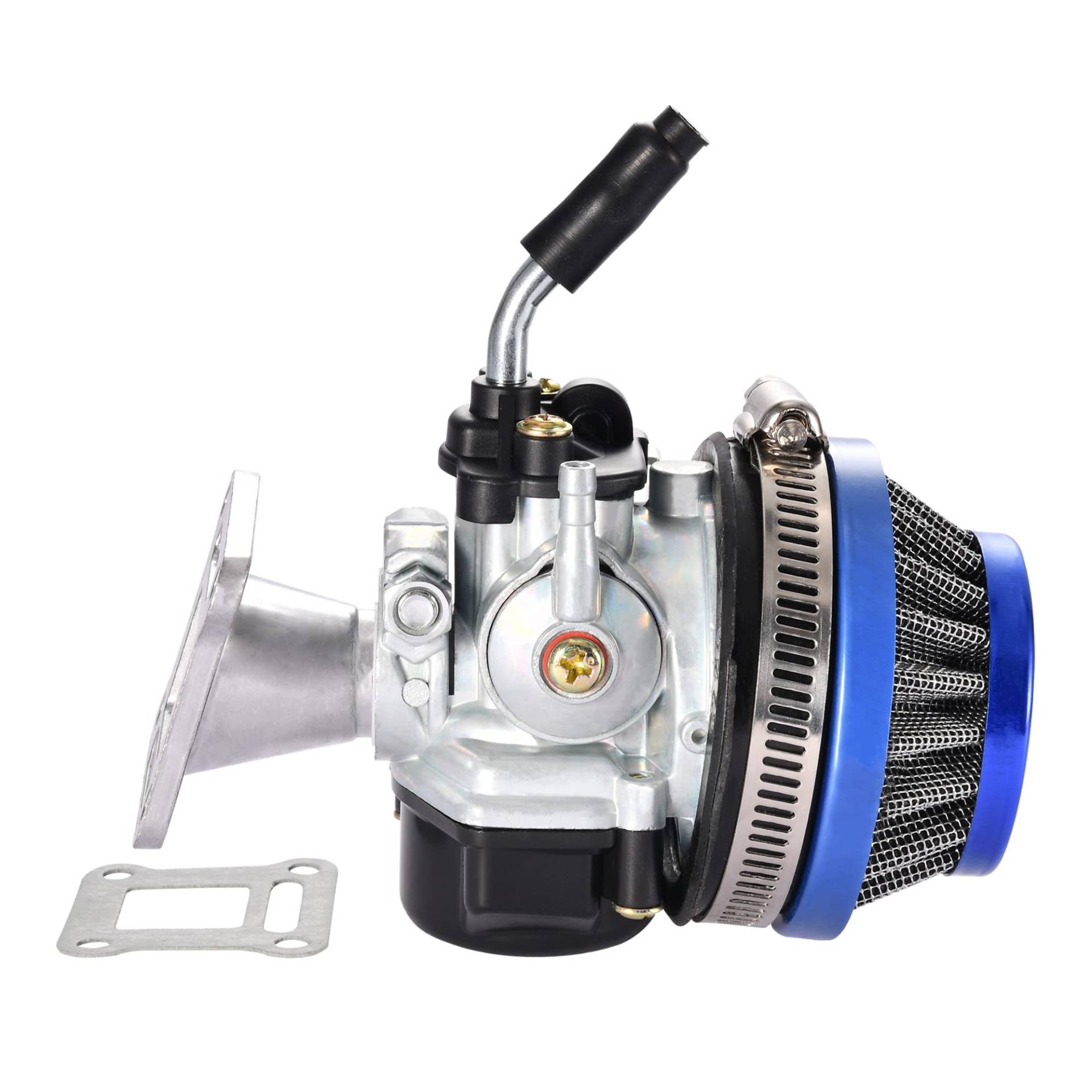 GOOFIT Tuning Vergaser mit Luftfilter Ersatz für 2 Takt 47cc 49cc Mini pocketbike ATV Gruppe Buggy Go Kart Gold Blau GOOFIT Tuning Vergaser mit Luftfilter Ersatz für 2 Takt 47cc 49cc Mini pocketbike ATV Gruppe Buggy Go Kart Gold Blau von GOOFIT