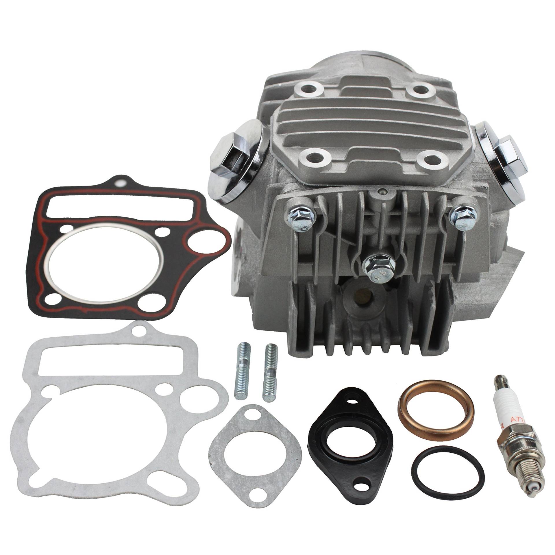 GOOFIT abgeschlossen Zylinder Kopf Zylinderkopf 110cc Engine Ersatz für ATV Go Kart and Dirtbike von GOOFIT