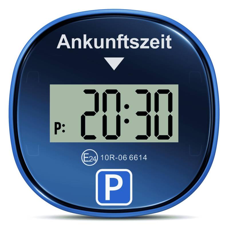 Gooofly Chrono Pro - Elektronische Parkscheibe - Automatische Parkscheibe Elektrisch Mit Zulassung - Parkscheibe Auto Parkuhr - Digitale Parkscheibe Mit 3 Zeitmodi, Stabil und Zuverlässig von Gooofly