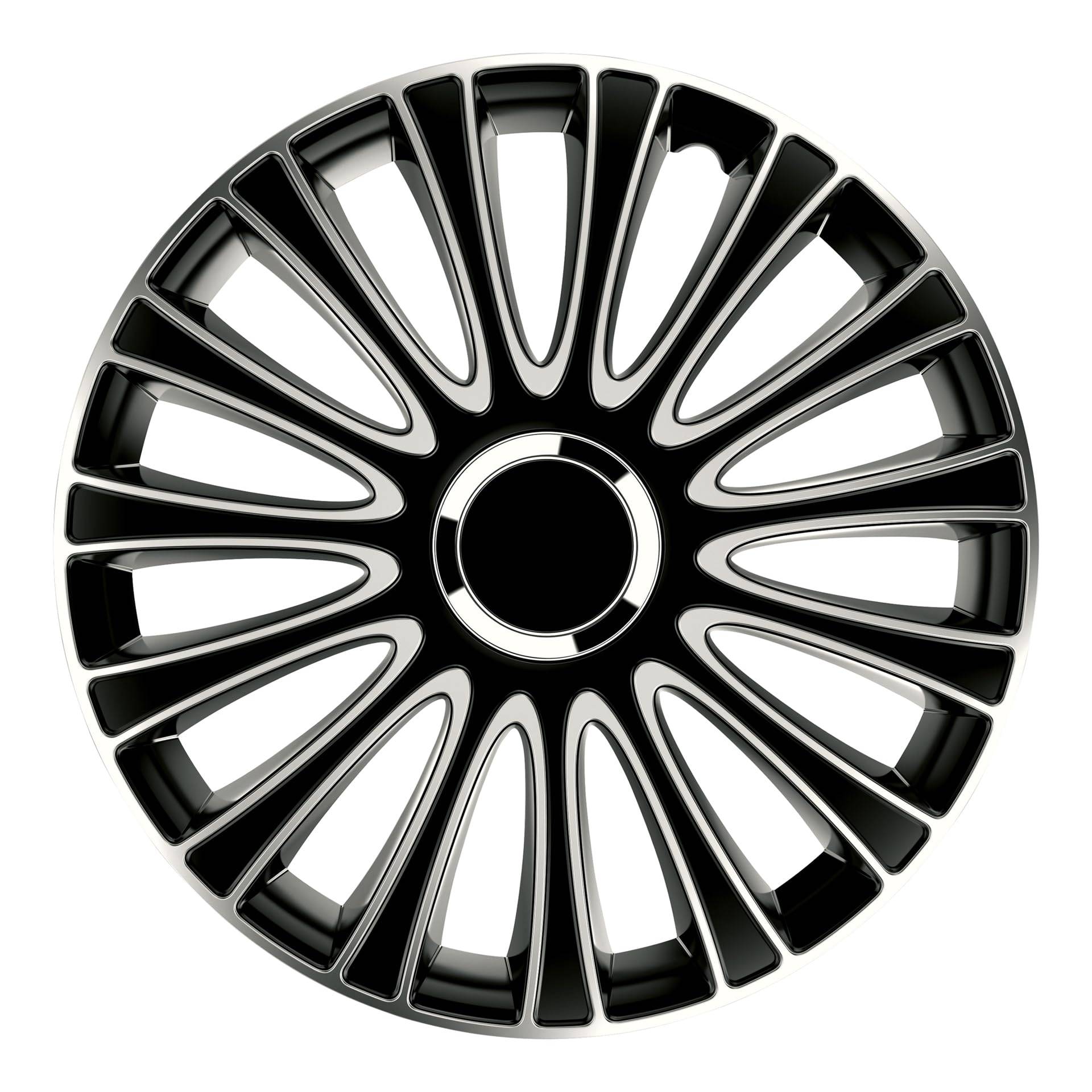 Gorecki Radkappen Le Mans Pro 13" Schwarz/Silber Gorecki Radkappen Le Mans Pro 13" Schwarz/Silber von Gorecki