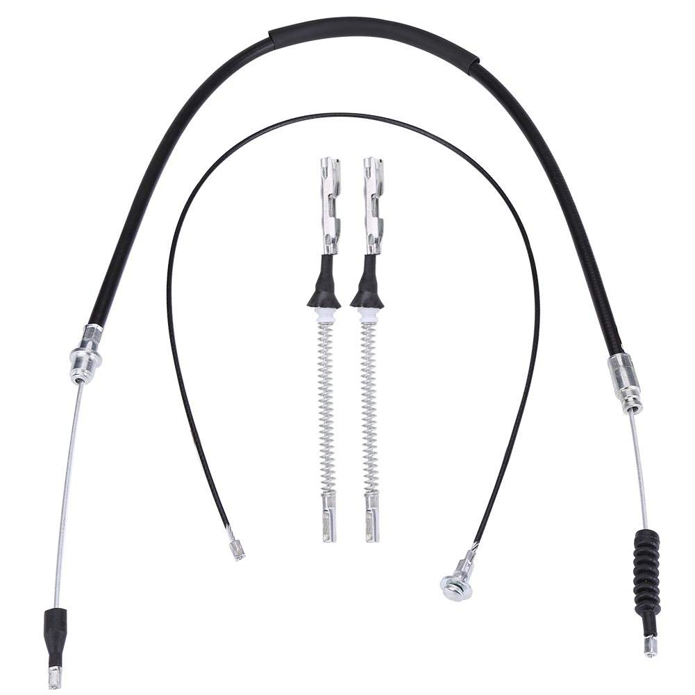 Gorgeri Hauptbremssatz, 4 Stück Hintere Handbremse Kabel Set für Corsa C 1.0, 1.2 & 1.3 CDTi - Handbremse Kabel - Hintere Handbremse Kabel - Handbremse Kabel Set Gorgeri Hauptbremssatz, 4 Stück Hintere Handbremse Kabel Set für Corsa C 1.0, 1.2 & 1.3 CDTi - Handbremse Kabel - Hintere Handbremse Kabel - Handbremse Kabel Set von Gorgeri