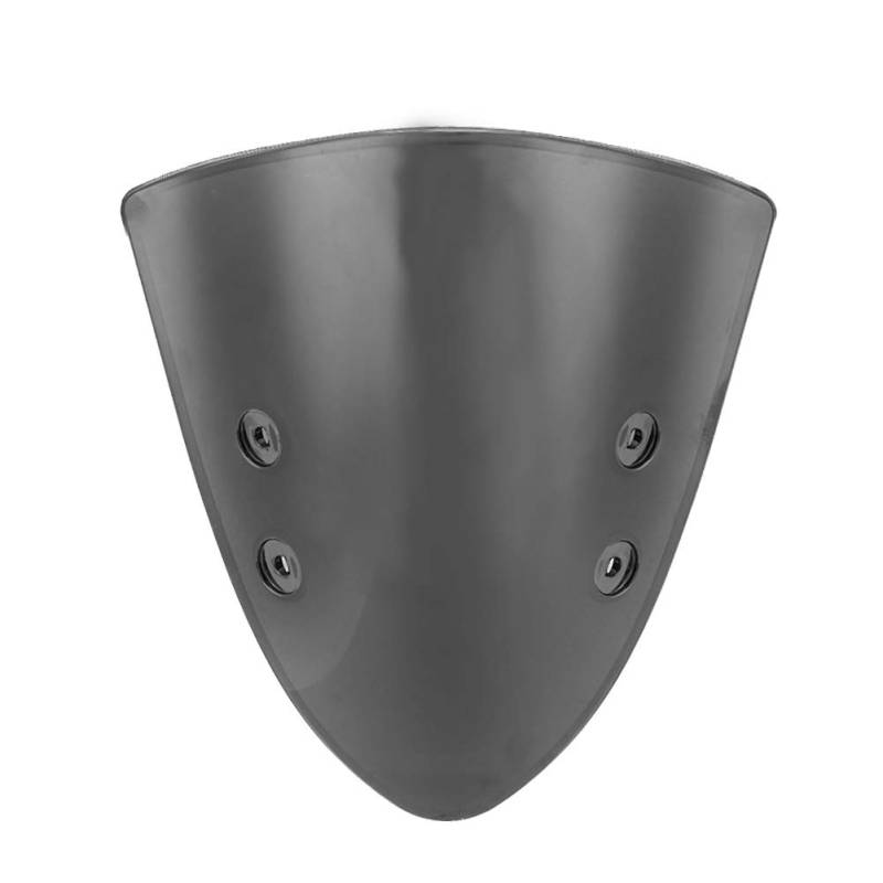 Gorgeri ABS Motorrad Windschutzscheibe Windschutzscheibe Flyscreen Fit für ER-6N ER6N 2012-2014 (Schwarz, Dunkelbraun)(Schwarz) von Lupsty