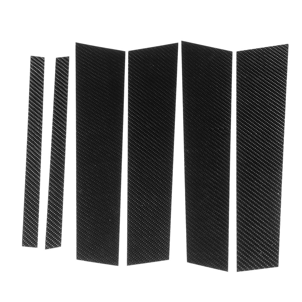 Gorgeri X1 E84 B Säulenverkleidung 6St./Set B Säulenverkleidung Kohlefaser-Außenabdeckung Dekor Passend für X1 E84 2011‑2015 von Gorgeri