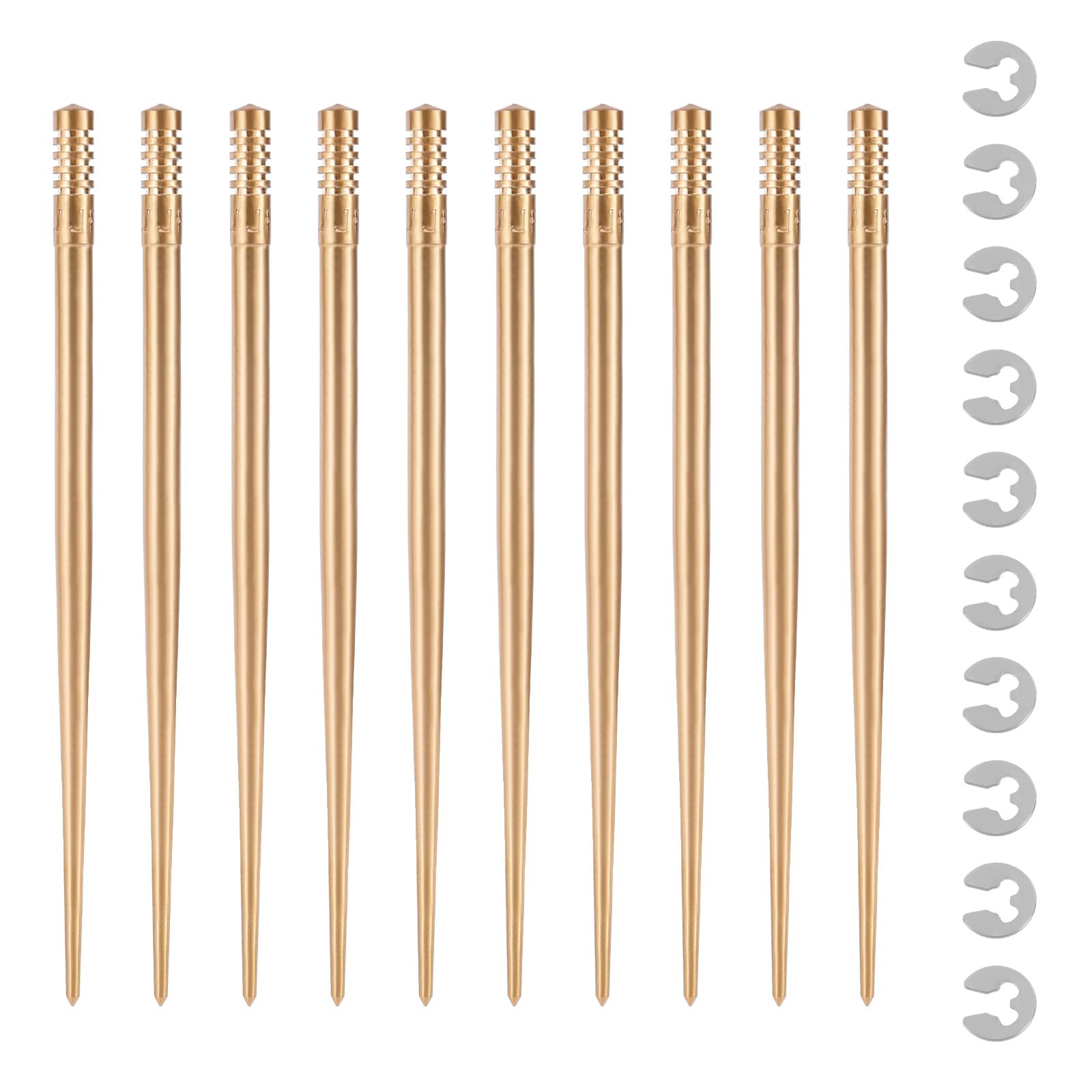 10 Stück Vergasernadeldüsen, Kupfervergasernadeldüsen mit Clips Vergasernadelsatz Vergaserersatzteile für Sprühnadeln PW-K21-34, PE24-30 10 Stück Vergasernadeldüsen, Kupfervergasernadeldüsen mit Clips Vergasernadelsatz Vergaserersatzteile für Sprühnadeln PW-K21-34, PE24-30 von Gosknor