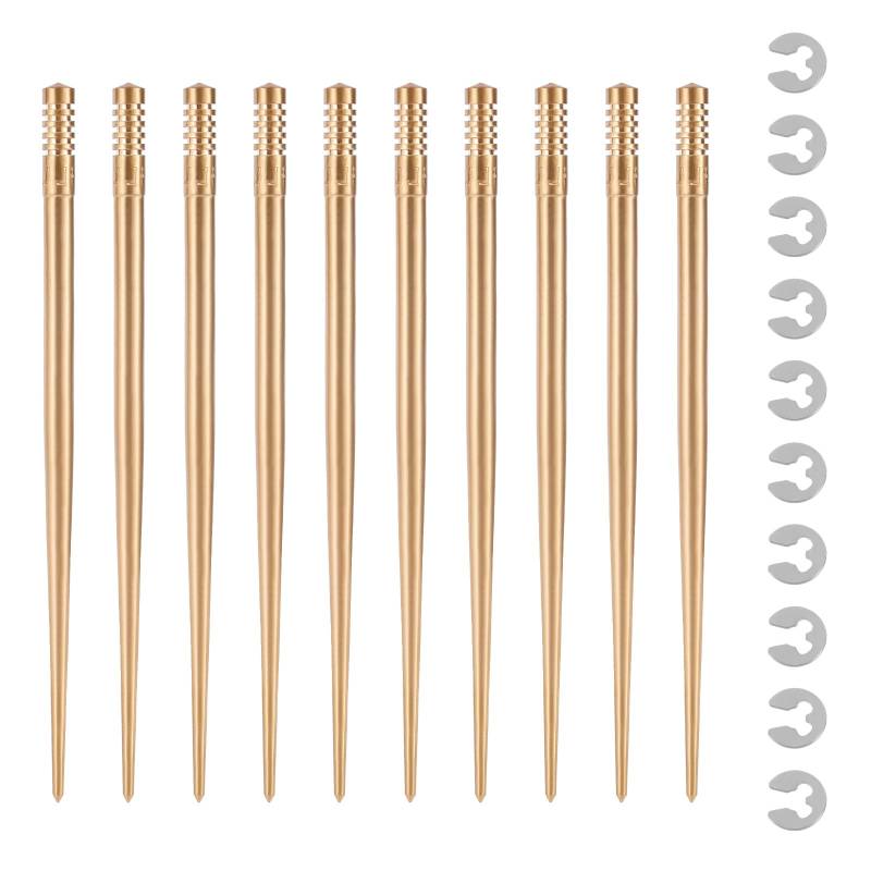 10 Stück Vergasernadeldüsen, Kupfervergasernadeldüsen mit Clips Vergasernadelsatz Vergaserersatzteile für Sprühnadeln PW-K21-34, PE24-30 von Gosknor